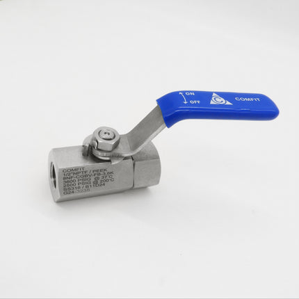Válvula de Bola para instrumentación para 6000 psi Comfit, Conexión roscada hembra, 316SS