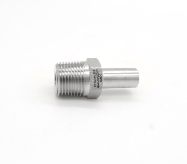 Adaptador macho de tubing Stub x NPT Comfit, 316SS