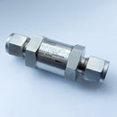 Válvula tipo Cheque para instrumentación Comfit, 6000 psi, conexión para tubing OD, presión de craqueo 5 psi, 316SS