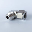 Conector Codo macho para tubing Comfit, 316SS