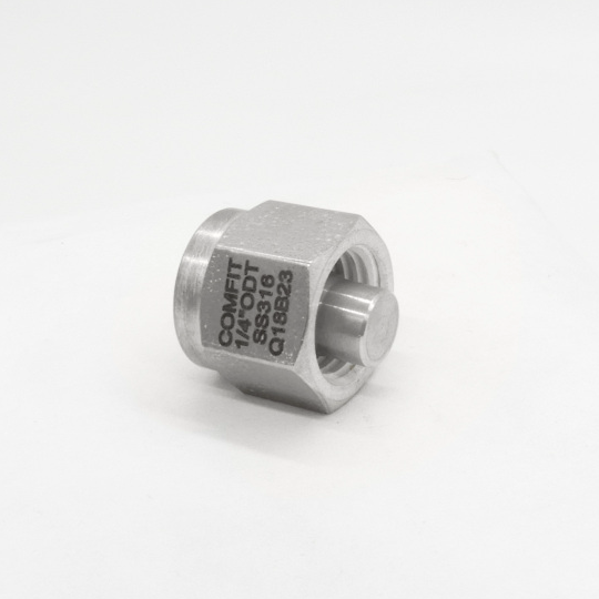 Tapon para tubing tipo OD Comfit, 316SS