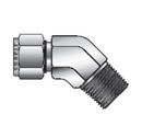 Conector Codo macho para tubing Comfit, 45 grados, 316SS