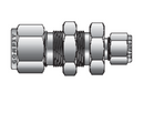 Unión reductora para tubing tipo pasamuro OD x OD Comfit, 316SS