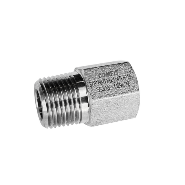 Buje reductor MNPT x FNPT Comfit, 316SS