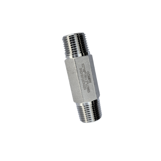 Niple hexagonal largo Comfit, 316SS