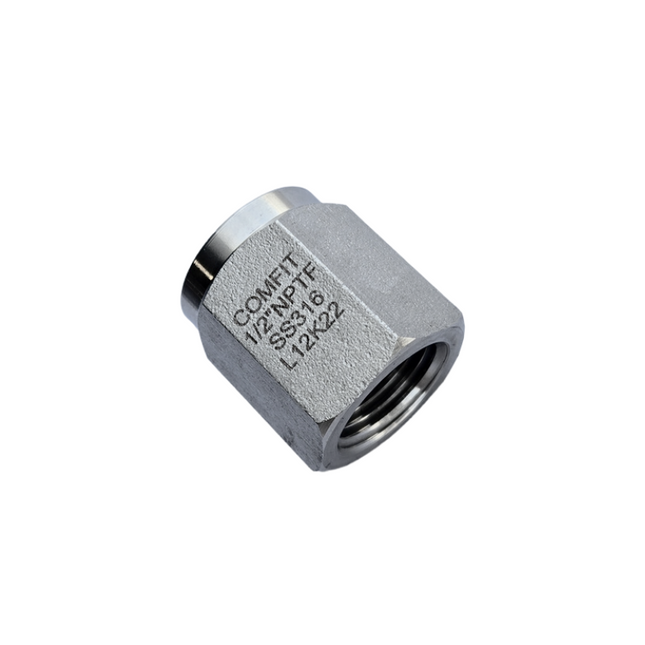 Tapa roscada hexagonal FNPT Comfit, 316SS