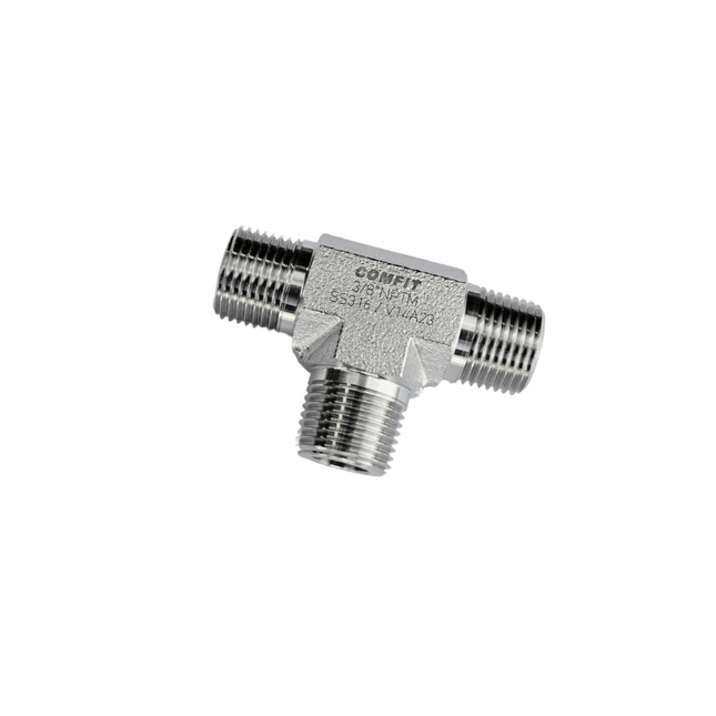 Tee macho MNPT Comfit, 316SS