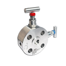 Monobrida de bloqueo y purga para instrumentación Comfit, RF, Conexión a instrumento 1/2"FNPT, 316SS