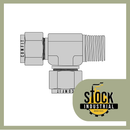 Conector Tee OD x OD x NPT-M para tubing , conexion laterial.