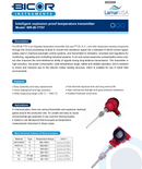 Transmisor de temperatura BICOR Instruments.