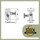 Manifold para instrumentacion de 2 vias, montaje directo C2VIM-DM-03