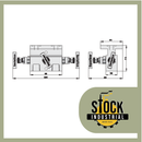 Manifold para instrumentacion de 3 vias, montaje directo C3VIM-DM-02