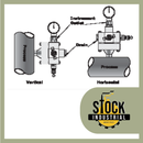 Monobrida para Bloqueo y purga para instrumentacion CIMFV-IB, Conexion a instrumento 1/4"FNPT