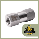 Valvula tipo Cheque para instrumentacion, 6000 psi, conexion roscada, Presion de craqueo 5 psi