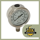 Manometro MARSH en Acero inoxidable, Carcaza de 63 mm