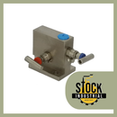 Manifold para instrumentacion de 2 vias, montaje directo C2VIM-DM-05