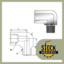 Codo Calle MNPT x FNPT